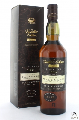 Talisker 1987 double matured