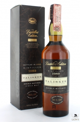 Talisker 1989 double matured