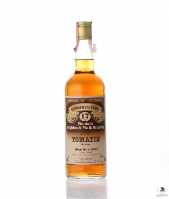 Tomatin 1964 17 Years Old CC Brown Label Violi