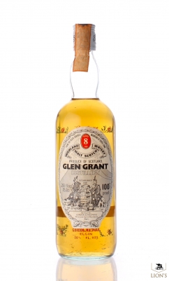 Glen Grant 8 years old 100 Proof Flowers